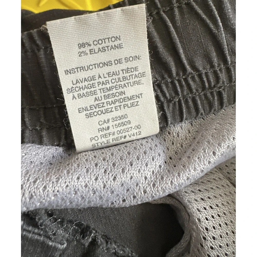 Vuori Ripstop Climber Pants Mens Medium Charcoal Grey Stretch Outdoor Trousers - Picture 8 of 13